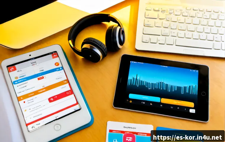 국어 학습 앱 추천 - Photorealistic overhead view of a Spanish-speaking teenager using a tablet language-learning app at ...